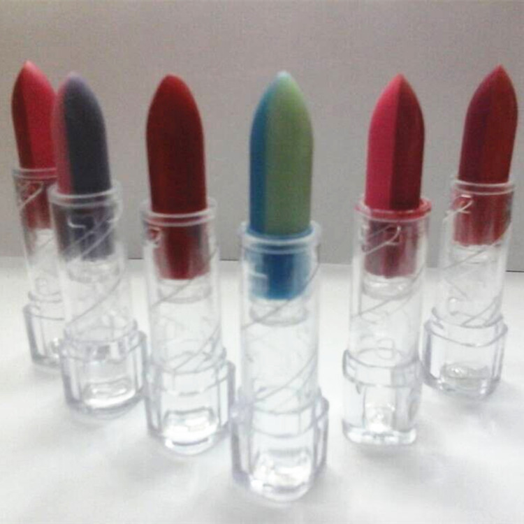 Lipsticks moisturize lips and make up. The lipstick pen