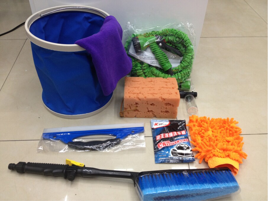 8-piece car cleaning products set car washing tools combination car beauty products protective care products thumbnail