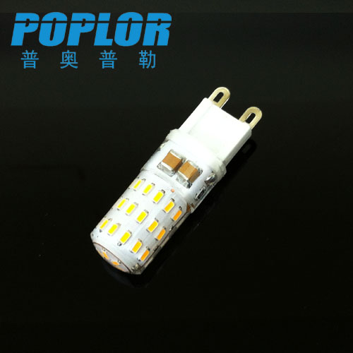 G9水晶灯插泡3W LED插灯220V插脚灯泡48颗