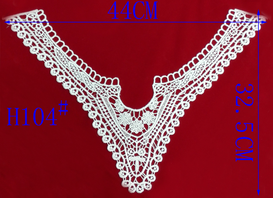 Collar flower, corsage embroidery, water-soluble lace clothing accessories
