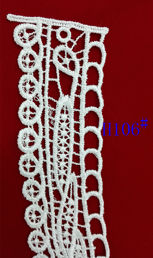 Direct sales of neckline water-soluble lace accessories and corsages from the manufacturer Specification image