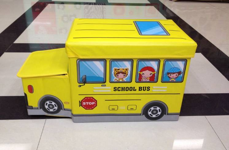 新品卡通带车头高质量收纳凳 防水 可储物 名家设计经典