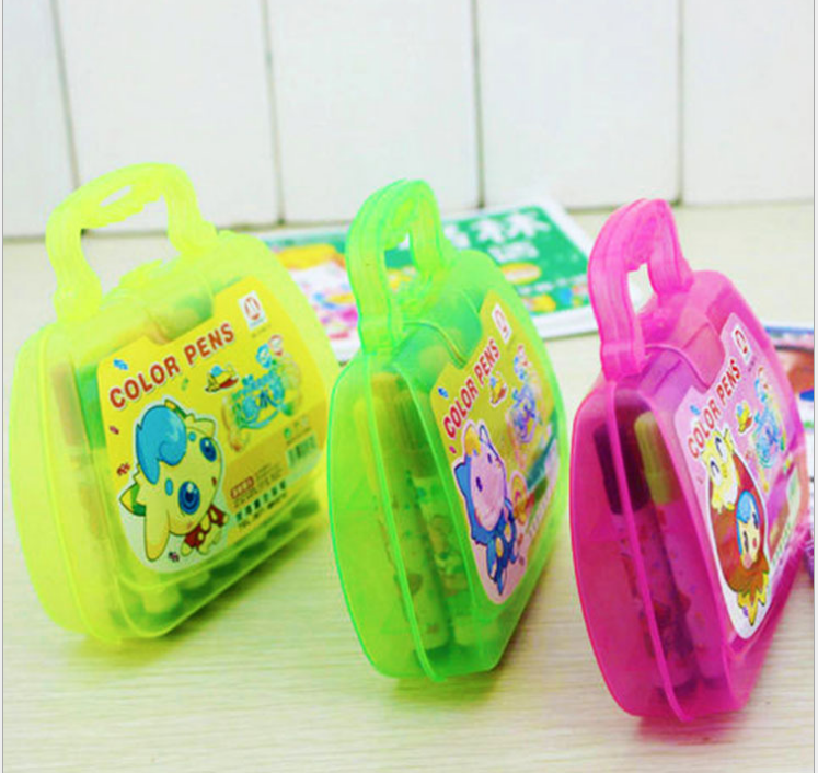 Yiwu Selection watercolor pen 12 color suitcase thumbnail