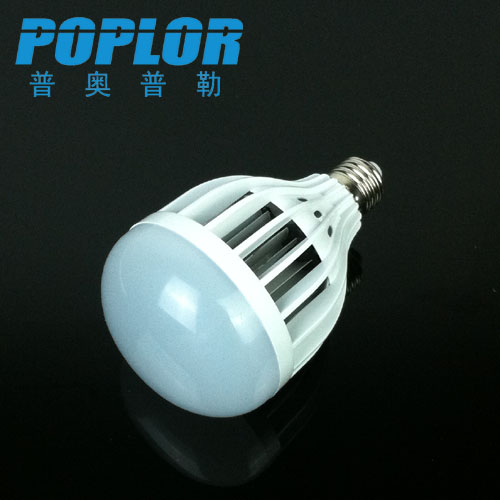 18W LED球泡灯 塑料LED灯泡LED灯 鸟笼款节能环保产品图