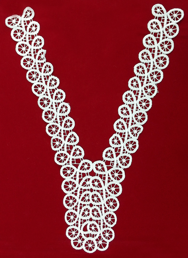 Direct sales from the manufacturer of clothing accessories such as collar flowers, lace, corsages, polyester lace and embroidery lace