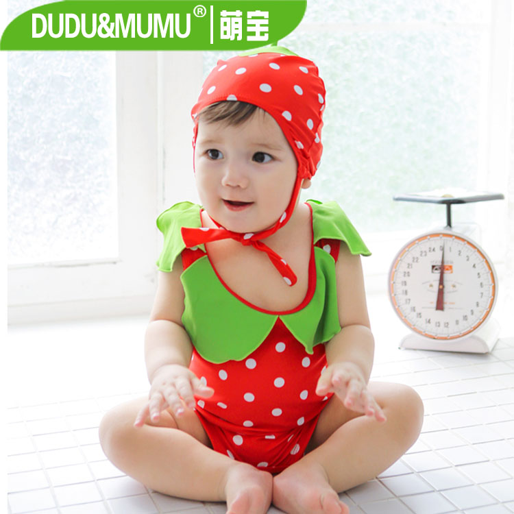 Children's swimsuit girls' swimsuit children's one-piece swimsuit foreign trade original single Korean swimsuit new thumbnail