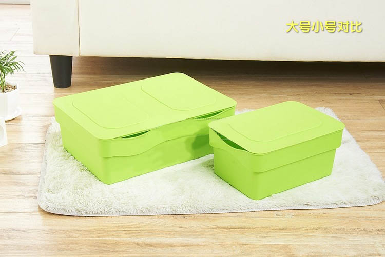 Simple Storage Basket Candy Color Storage Basket Large Household Items 92-3001 details Picture