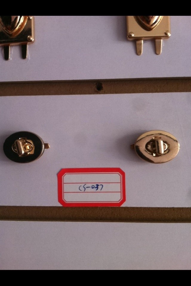 Lock Bag Lock Bag Hardware Metal Buckle Bag Alloy Lock Rotary Lock