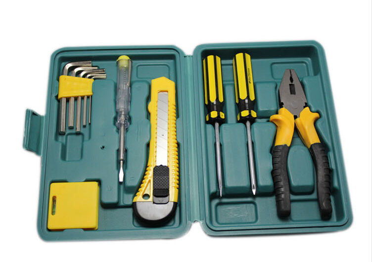 11件套车载维修工具包 汽车应急工具箱 组合工具套装产品图