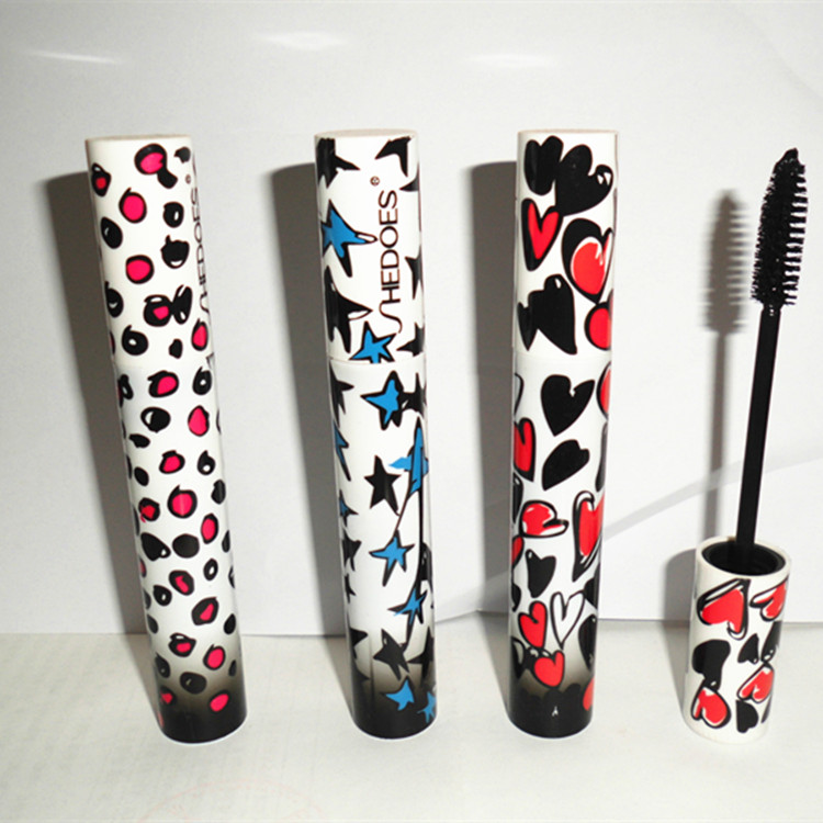Heart-shaped growth mascara waterproof growth fluid to elongate fiber mascara