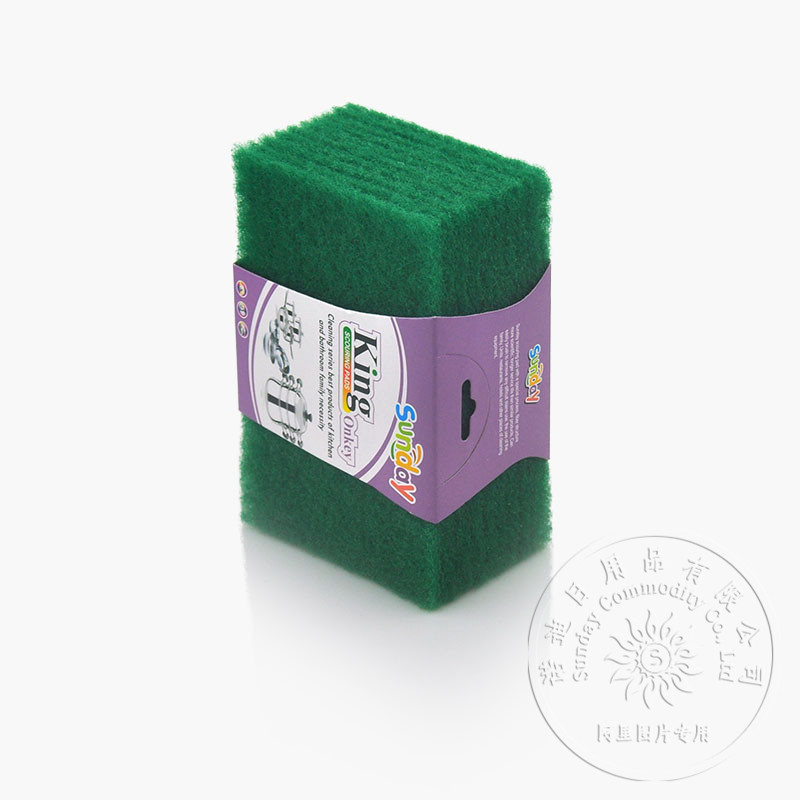 Sunday0.6软绿10片，厨房洗碗刷锅魔力擦不锈钢洗碗布