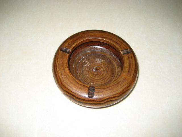 木制烟缸 木制工艺品 蒜博产品图