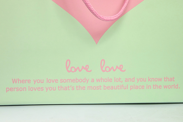 Love Gift Bag Bag Wedding Bag Bag Valentine's Day Gift Bag Bag Application Scenario