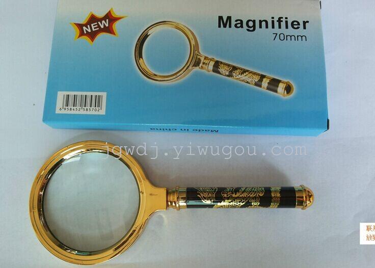 The keel handheld magnifying glass is a high-end, high-quality, high-magnification magnifying glass for student teaching details Picture