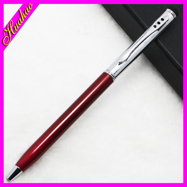 Huahao stationery gifts Metal advertising pen Metal lamp pen Metal ballpoint pen Metal pen