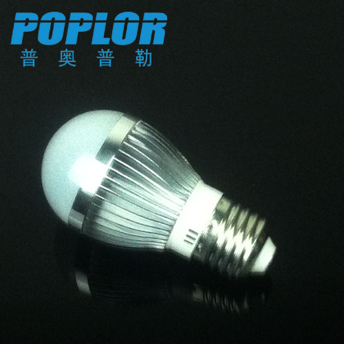 3WLED 球泡灯铝LED灯泡低压DC12V带线夹夜市地摊灯产品图