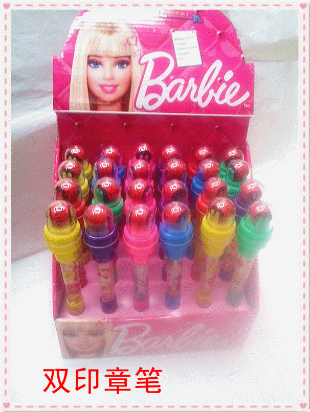 可爱多功能五用卡通笔圆珠笔/印章笔泡泡笔/灯笔儿童玩具笔产品图