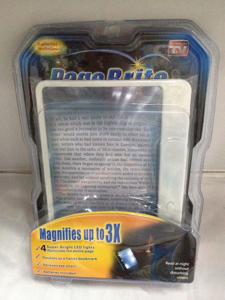 PAGE BRITE阅读放大镜LED灯(关爱老人健康）