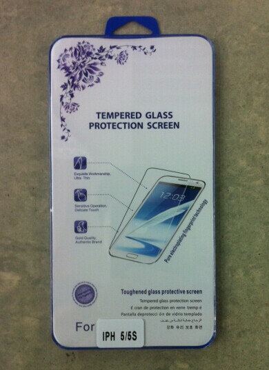 Tempered glass film, mobile phone film, Apple 5 tempered film, explosion-proof film details Picture