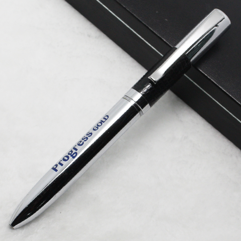 The manufacturer customizes high-end metal ballpoint pens, gift pens and advertising pens. The ballpoint pens can be printed with logos details Picture