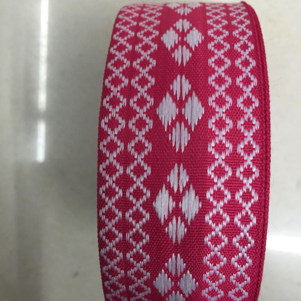 Direct sales of polyester webbing and jacquard webbing from the factory with favorable prices. They can be used for both decorations and packaging details Picture