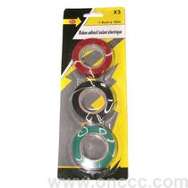Tricolor PVC electrical insulating tape