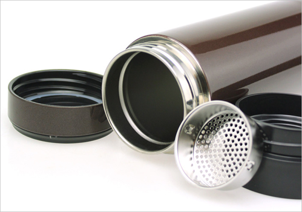 FGL-3373 Fuguang vacuum brewing cup, 400ML insulated cup, tea brewing cup with filter screen and handle Specification image