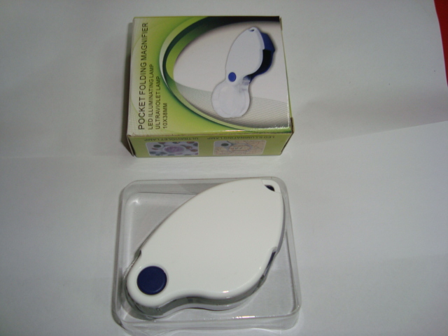 Magnifying glass Jewelry Mirror with light Magnifier (SD631-9)