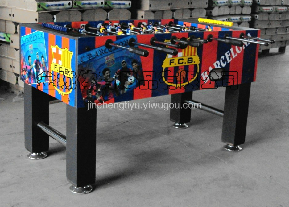 JC-201 Adult Table Football Machine, indoor table football, table football game, board game, children's toy, 8-stick for two details Picture