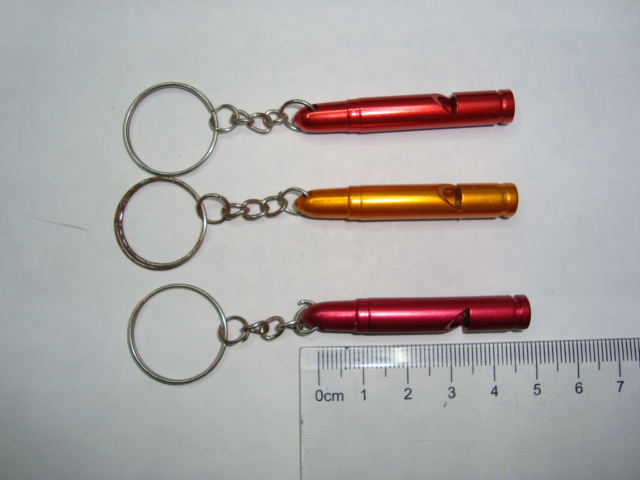 Color aluminum whistles Whistles Outdoor Products (SD5029)
