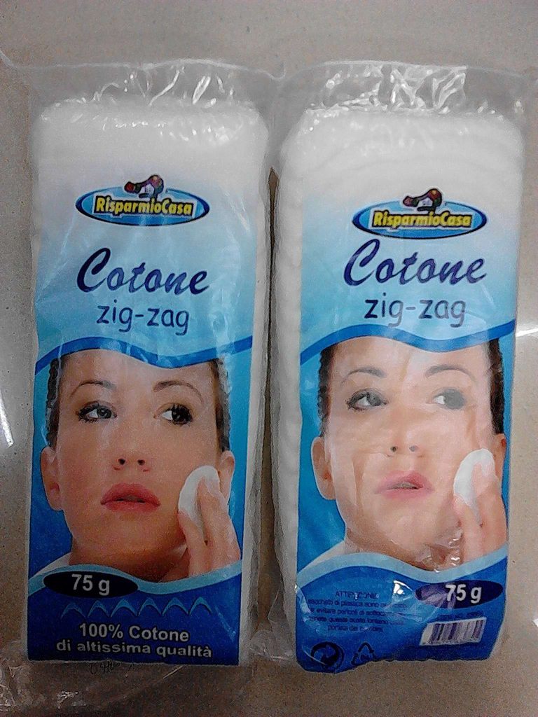 75 grams of folded cotton cosmetic cotton