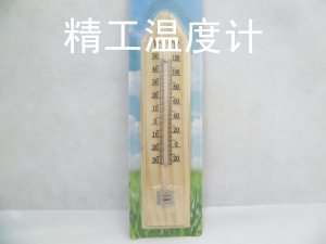 Wholesale indoor and outdoor wooden temperature glass thermometers, glass thermometers, rod thermometers and stationery details Picture