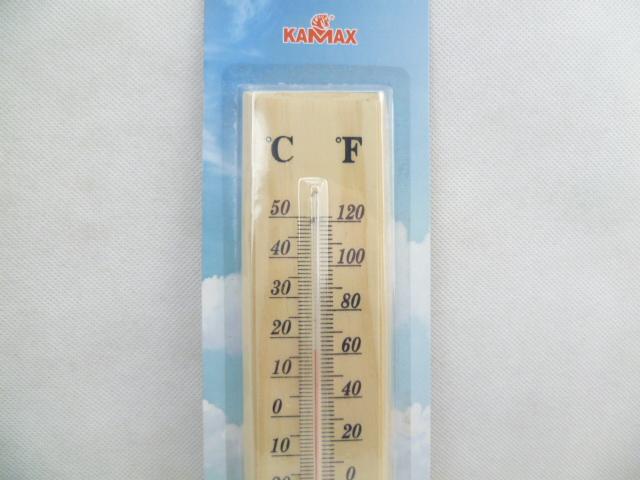 厂家直销室内外玻璃温度计 木质高正确温湿度计木头温度计详情图2
