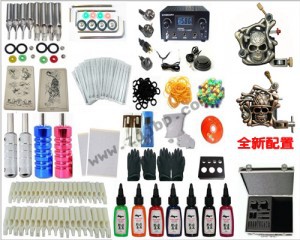 学员简易纹身套装 纹身套装 纹身器材 人体彩绘学员套装