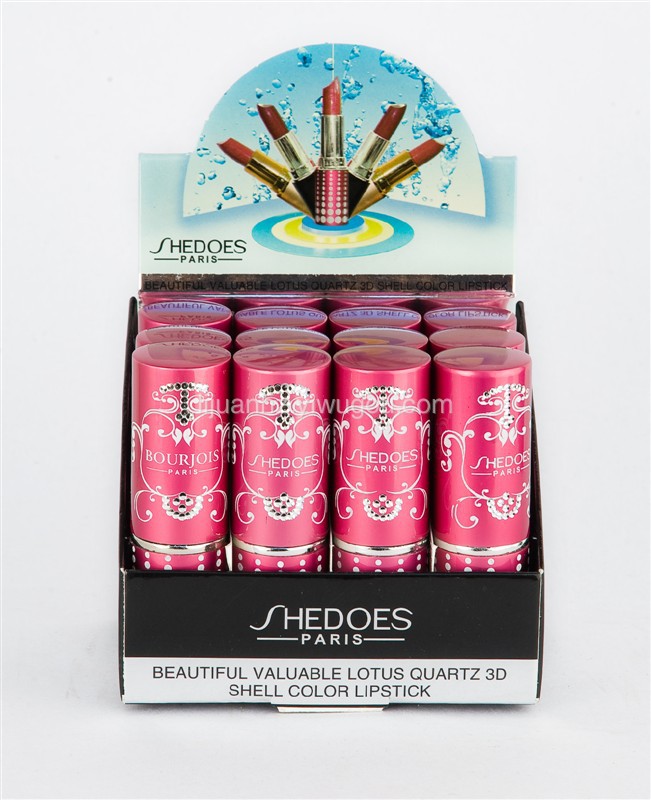 Lipstick Lipstick lipstick frozen lipstick rose-red aluminum tube lipstick in one package 8053 lipstick