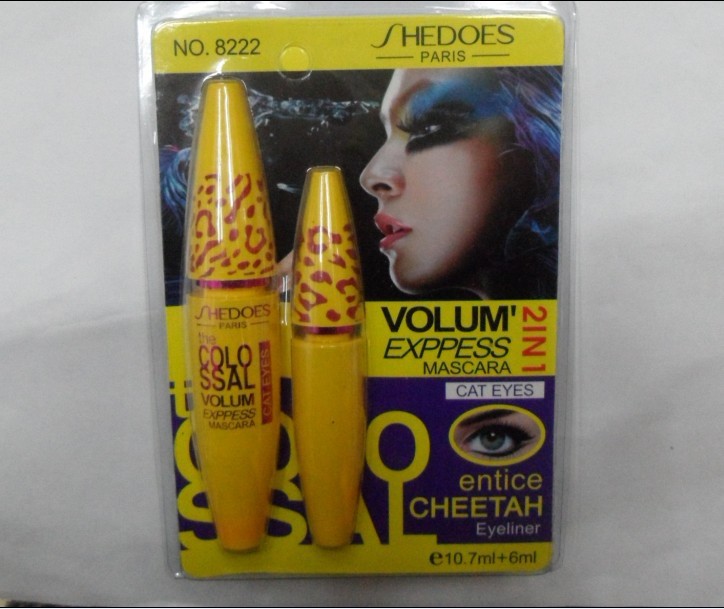 Double eyelash eyelash liner liquid ten waterproof growth dense mascara