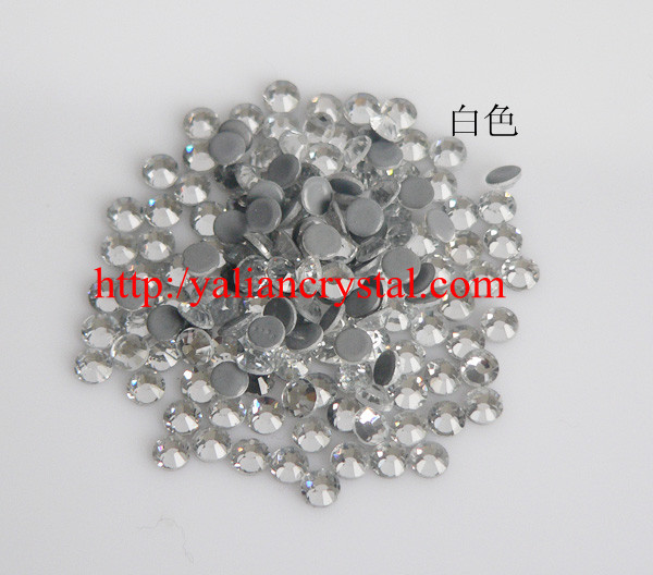 厂家直销 仿奥钻ss10#白色精品钻玻璃烫钻DIY钻厂家直销图