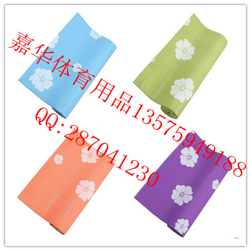 PVC5mm印花防滑瑜伽垫 地毯 运动垫 环保瑜珈垫 户外垫
