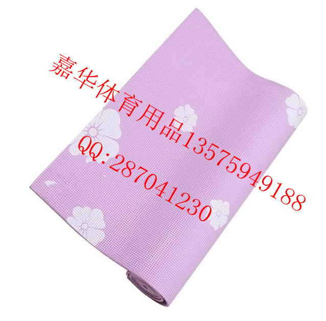 PVC5mm印花防滑瑜伽垫 地毯 运动垫 环保瑜珈垫 户外垫细节图