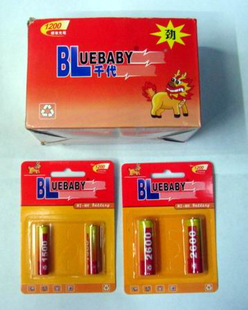 5号充电电池 2600MAH AA充电电池 5号可充电 电池