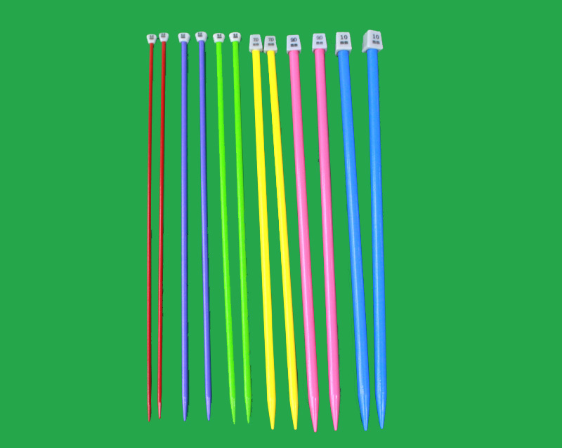 编织工具单头彩色喷塑针2.0mm-12.0mm图