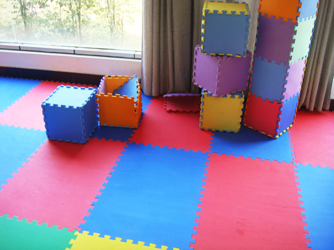 爬行垫/游戏垫实物图