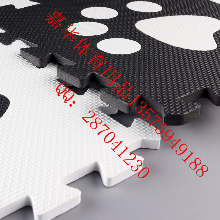 EVA地垫 宝宝拼图爬行垫 泡沫垫 黑白系列儿童地垫产品图