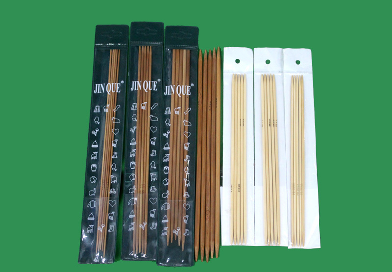 编织工具双头碳化竹针2.0mm--10.0mm图