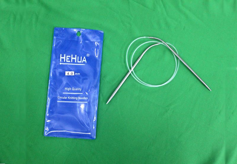 编织工具荷花PVC袋弯环形针（2.0mm--6.0mm）产品图