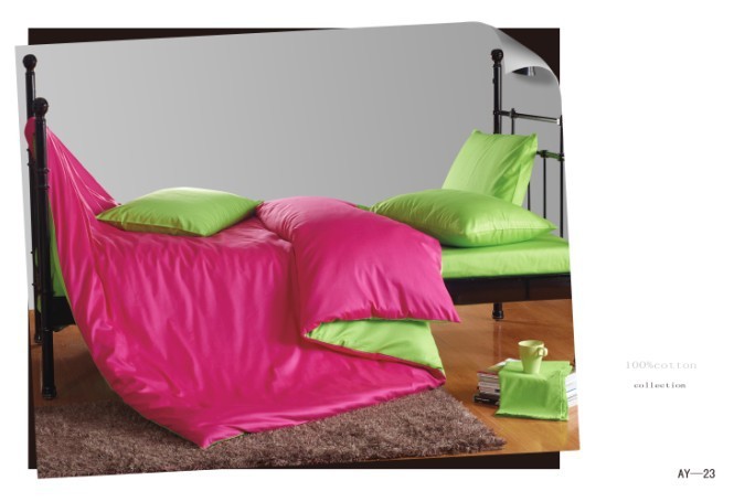 批发零售全棉双色喷气活性不起球不缩水不褪色四件套库存处理中