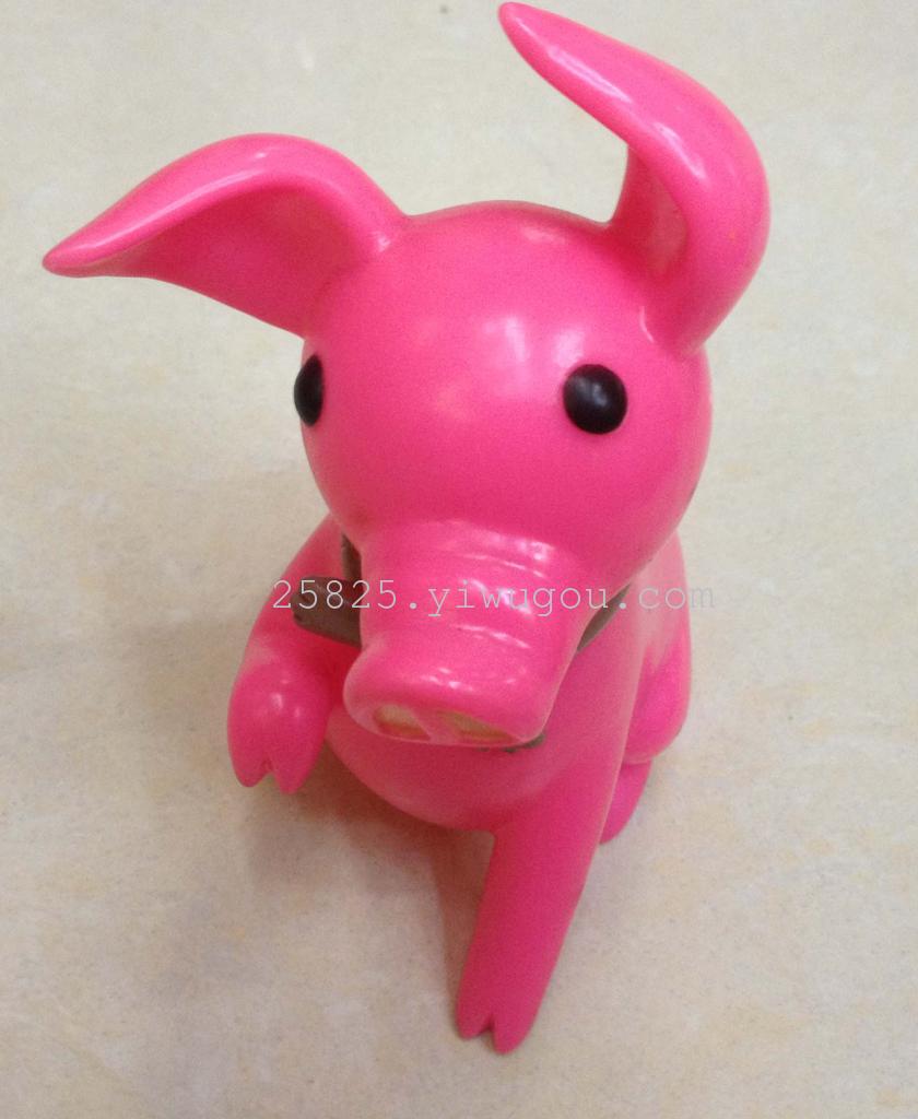 Screech chicken/Screech pig/screech chicken/vinyl toy/screech toy full figure