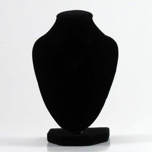 黑绒脖子模特/项链展示架/项链展架/项链架 15cm高