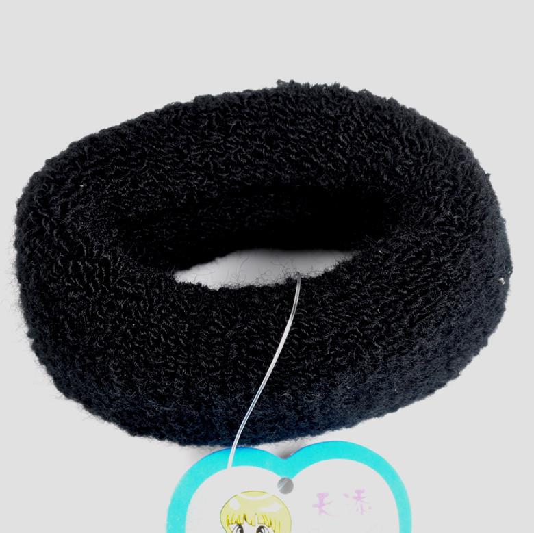 超牢发绳发饰 无接缝橡皮筋头绳发圈 头饰 扎头发皮筋 饰品细节图