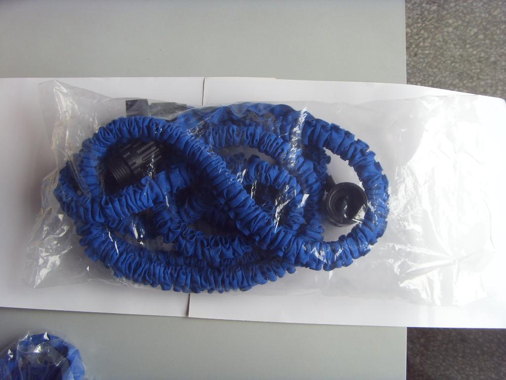 x hose telescopic water pipe triple extension Car wash water pipe 25FT garden water pipe details Picture